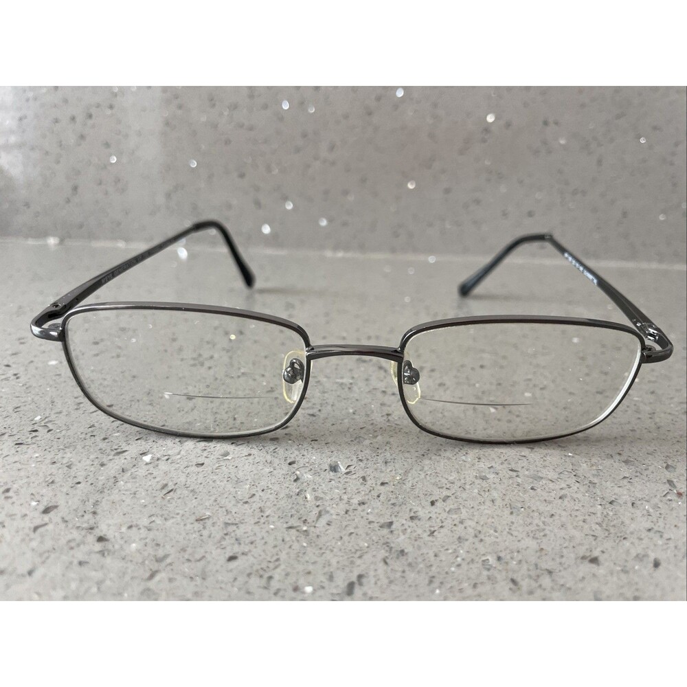 M'Eye Gen VP-109 Black 52-19-140 Gunmetal Full Rim Metal Eyeglasses Frames ONLY